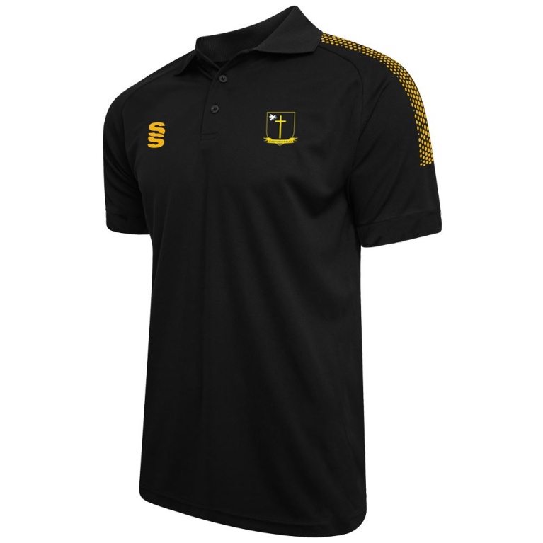 St Michaels School - Dual Solid Polo Shirt